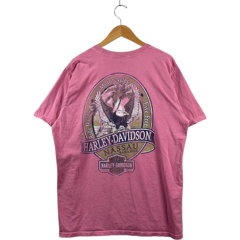 Vintage Harley Davidson Nassau Bahamas T-Shirt