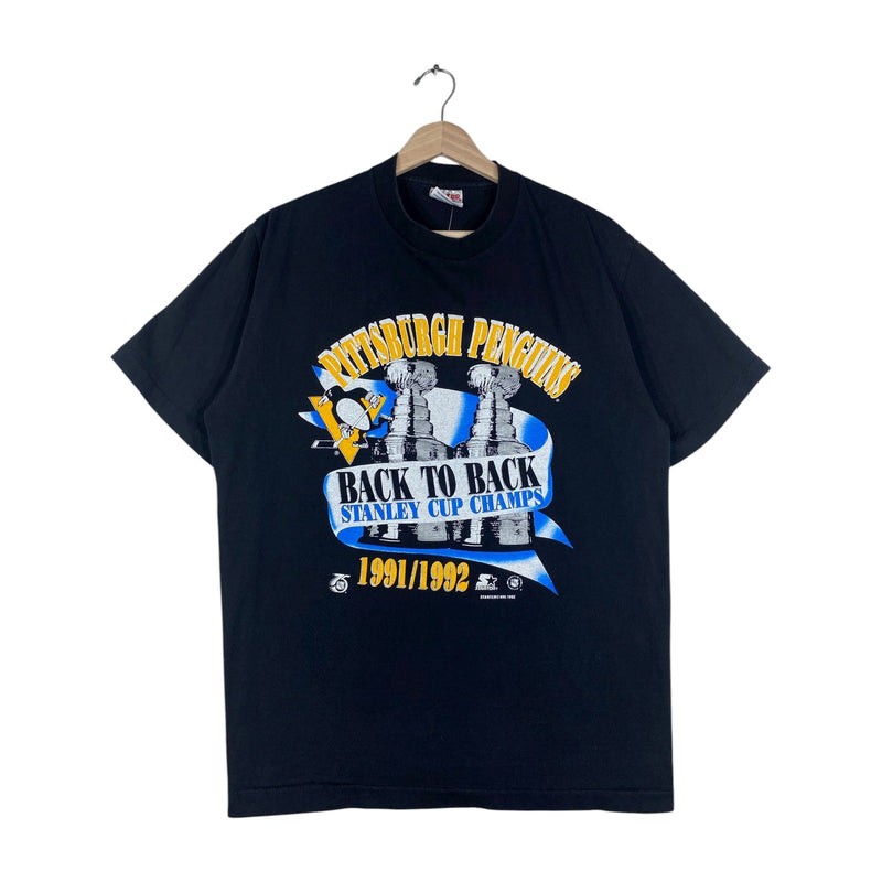 Vintage Pittsburgh Penguins Back To Back NHL T-Shirt