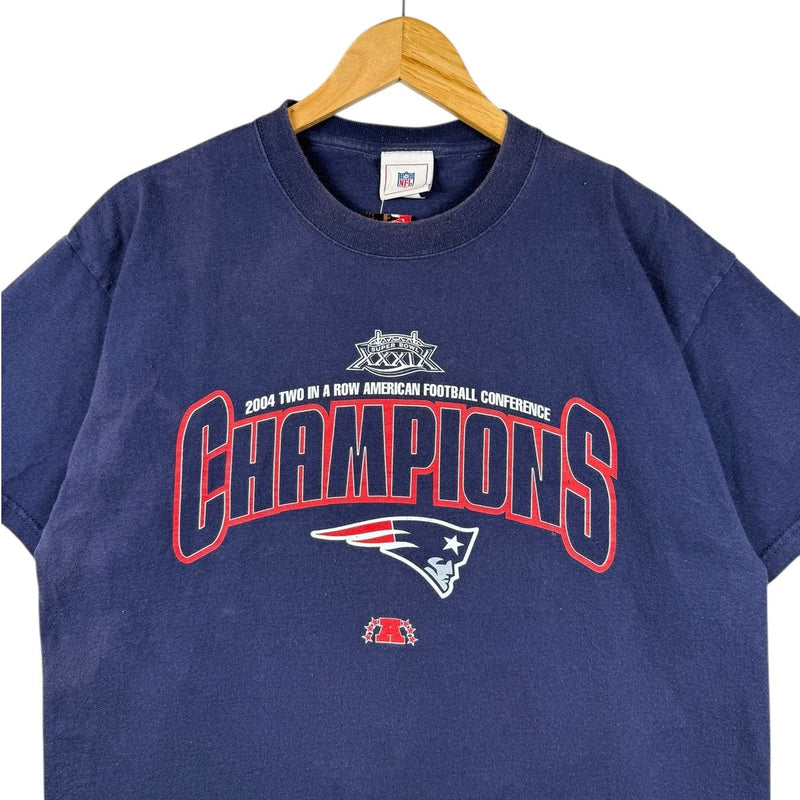 Vintage New England Patriots Champions 2004 NFL T-Shirt