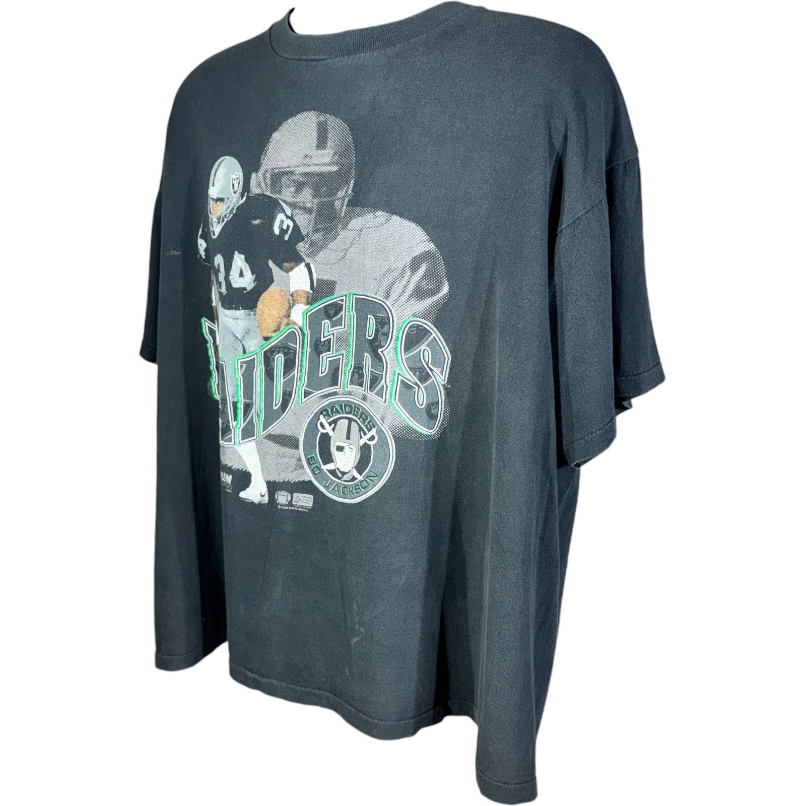 Vintage Oakland Raiders Bo Jackson #34 NFL Tee