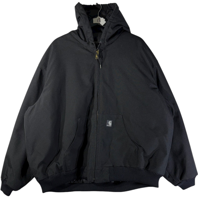 Vintage Carhartt Full Zip Hooded Workwear Jacket
