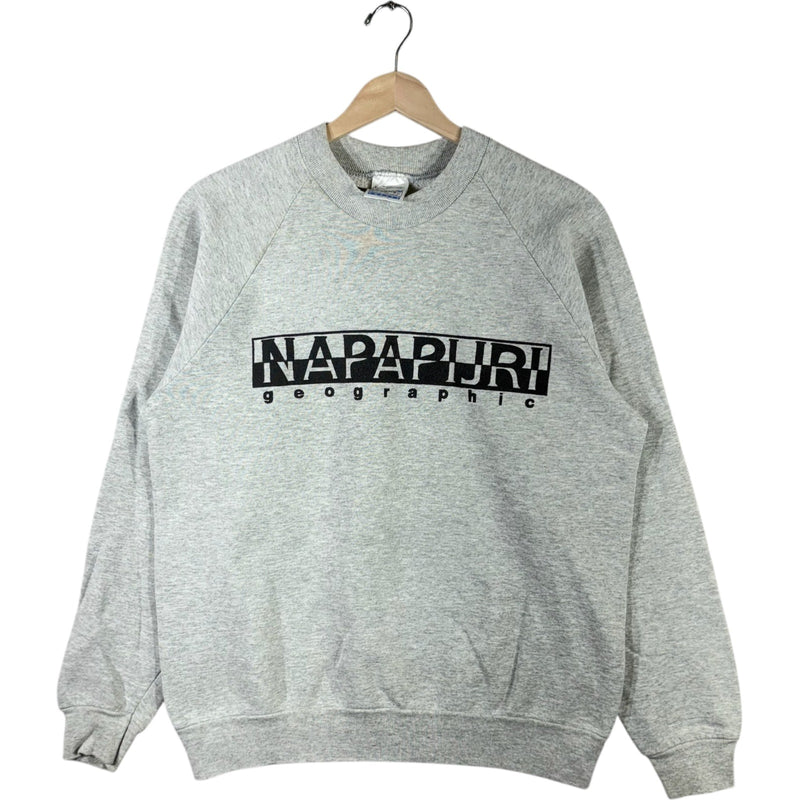 Vintagem Napapijri Geographic Crewneck