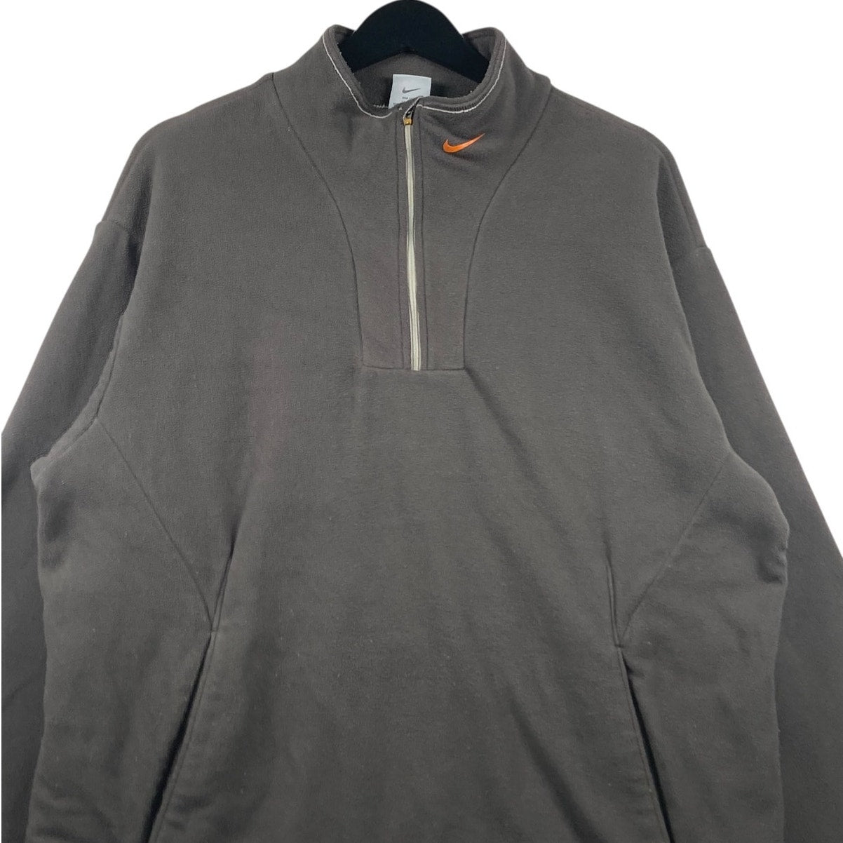Vintage Nike Swoosh Logo 1/4 Zip Sweatshirt