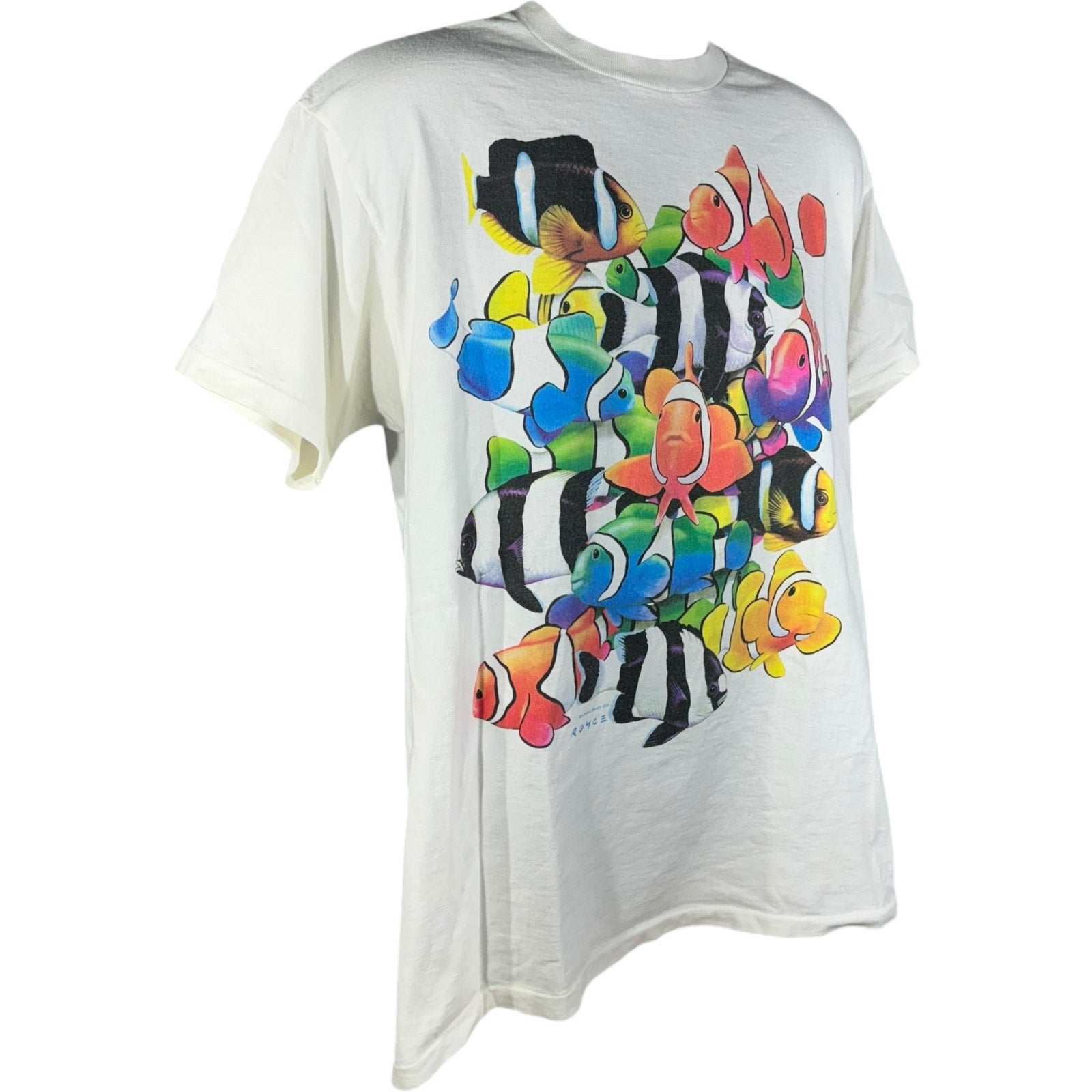 Vintage School Of Clown Fish Nature Tee 90s