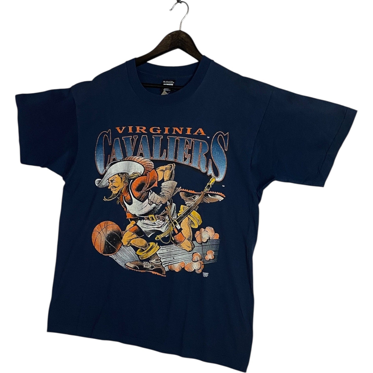 Vintage University of Virginia Cavaliers Mascot T-Shirt