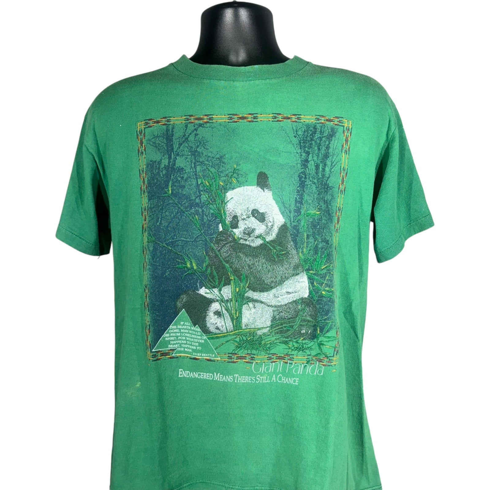 Vintage Endangered Giant Panda Tee