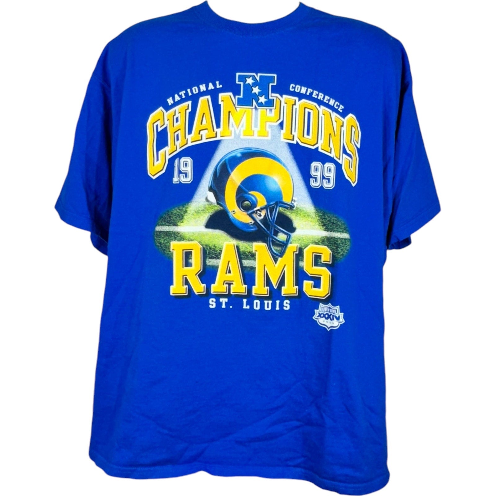 Vintage Pro Player St. Louis Rams Conference Champs NFL Tee