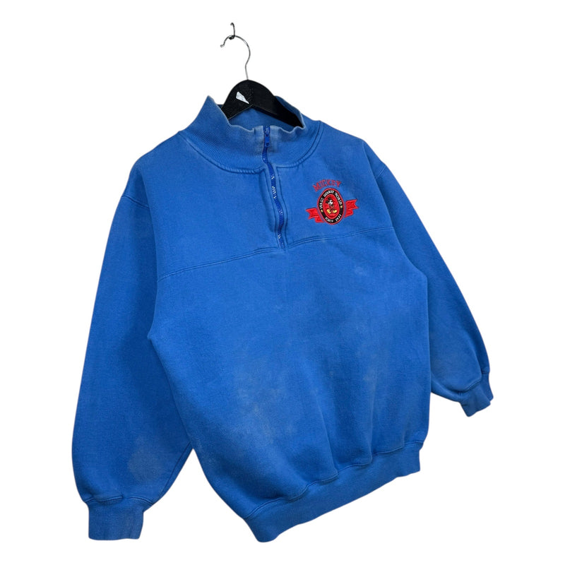 Vintage Walt Disney World Mickey 1/4 Zip Pullover Sweatshirt