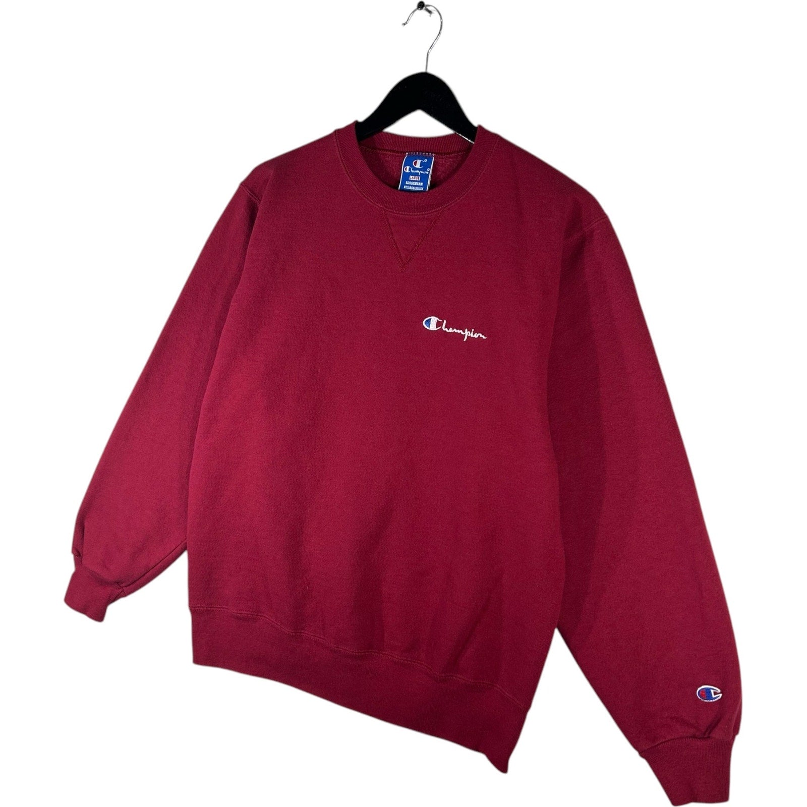 Vintage Champion Spellout Logo Crewneck 90s