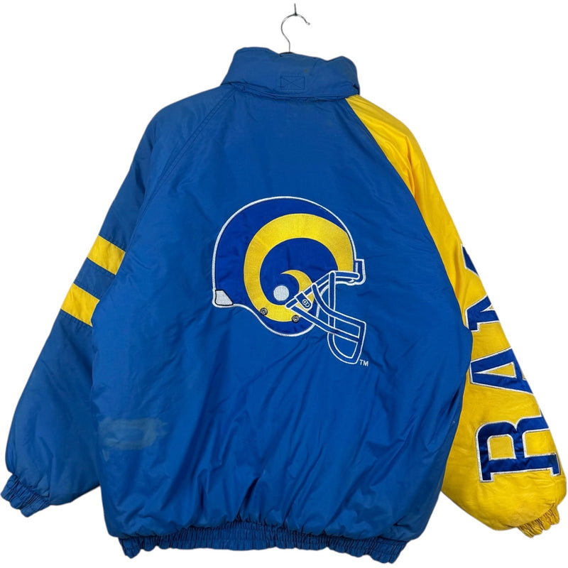 Vintage Logo 7 St. Louis Rams Puffer Jacket