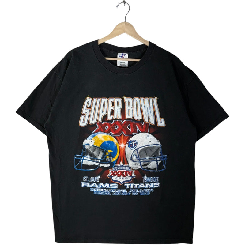 Vintage Logo Athletic Super Bowl 34 Rams vs. Titans Tee
