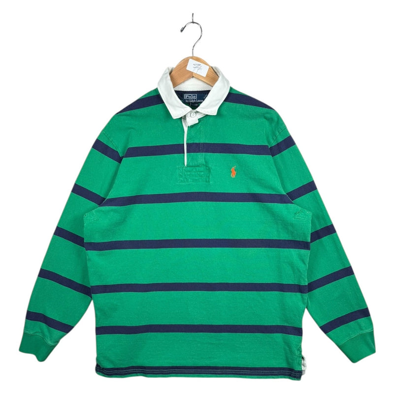 Vintage Polo Ralph Lauren Striped Long Sleeve Rugby Shirt