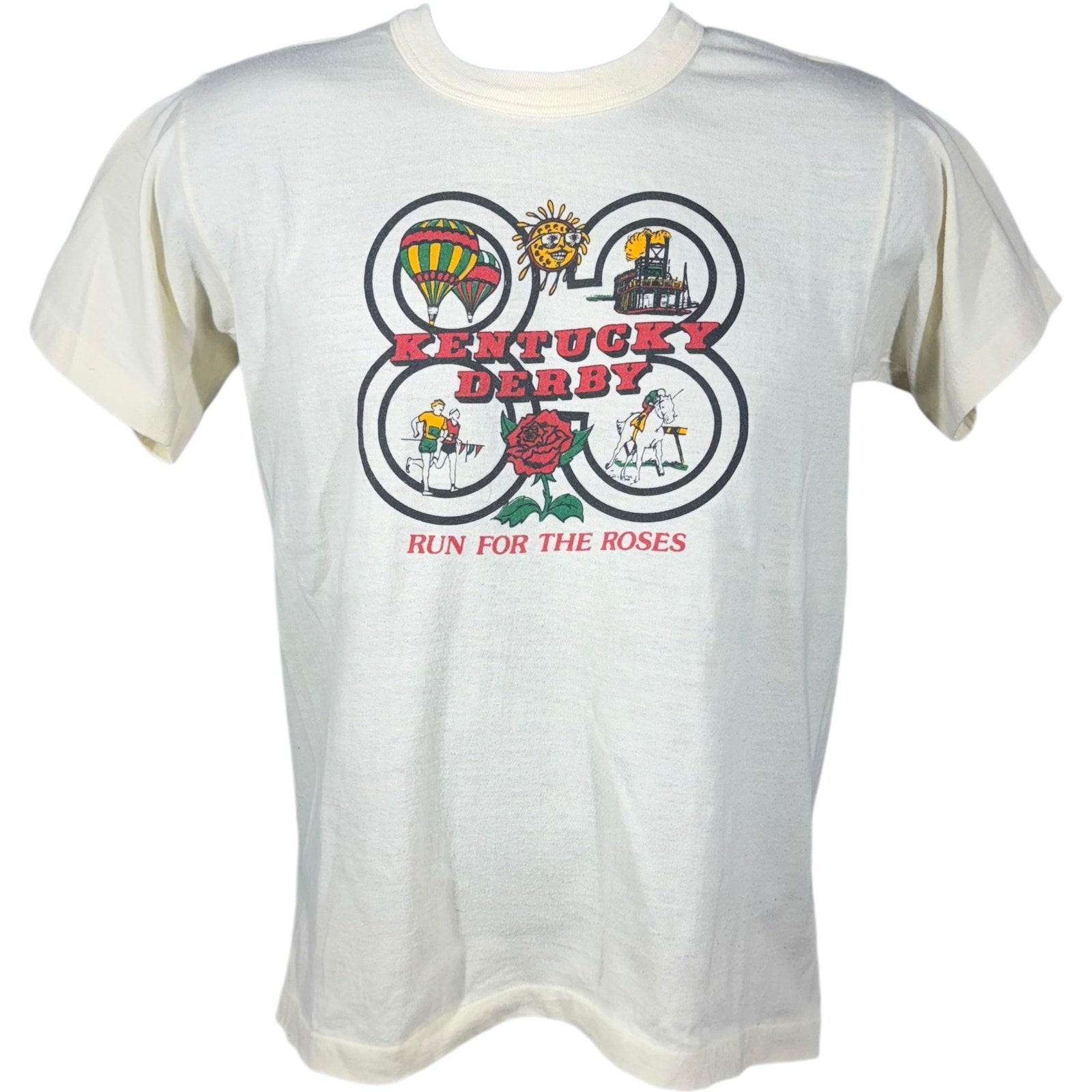 Vintage Kentucky Derby Run for the Roses Tee