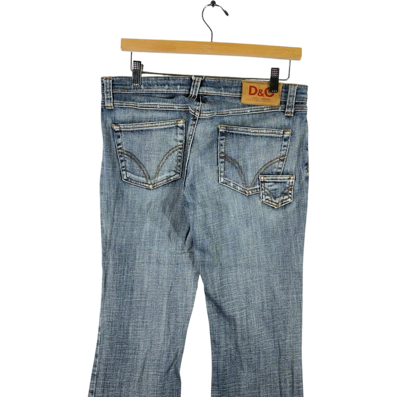 Vintage Dolce & Gabbana Bootcut Denim Jeans 33 x 34