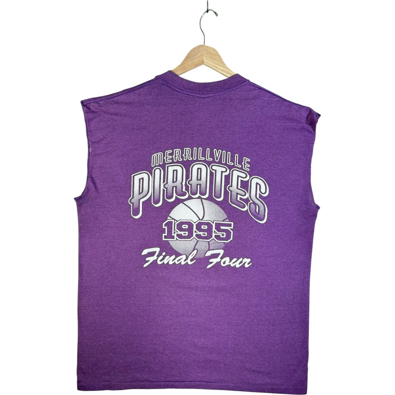 Vintage Merrillville Pirates RCA '95 Crewneck Muscle Sleeve Tank Top