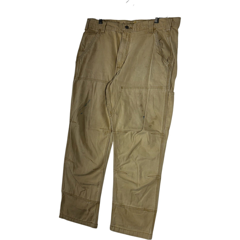 Vintage Carhartt Relaxed Fit Double Knee Carpenter Pants 34x34