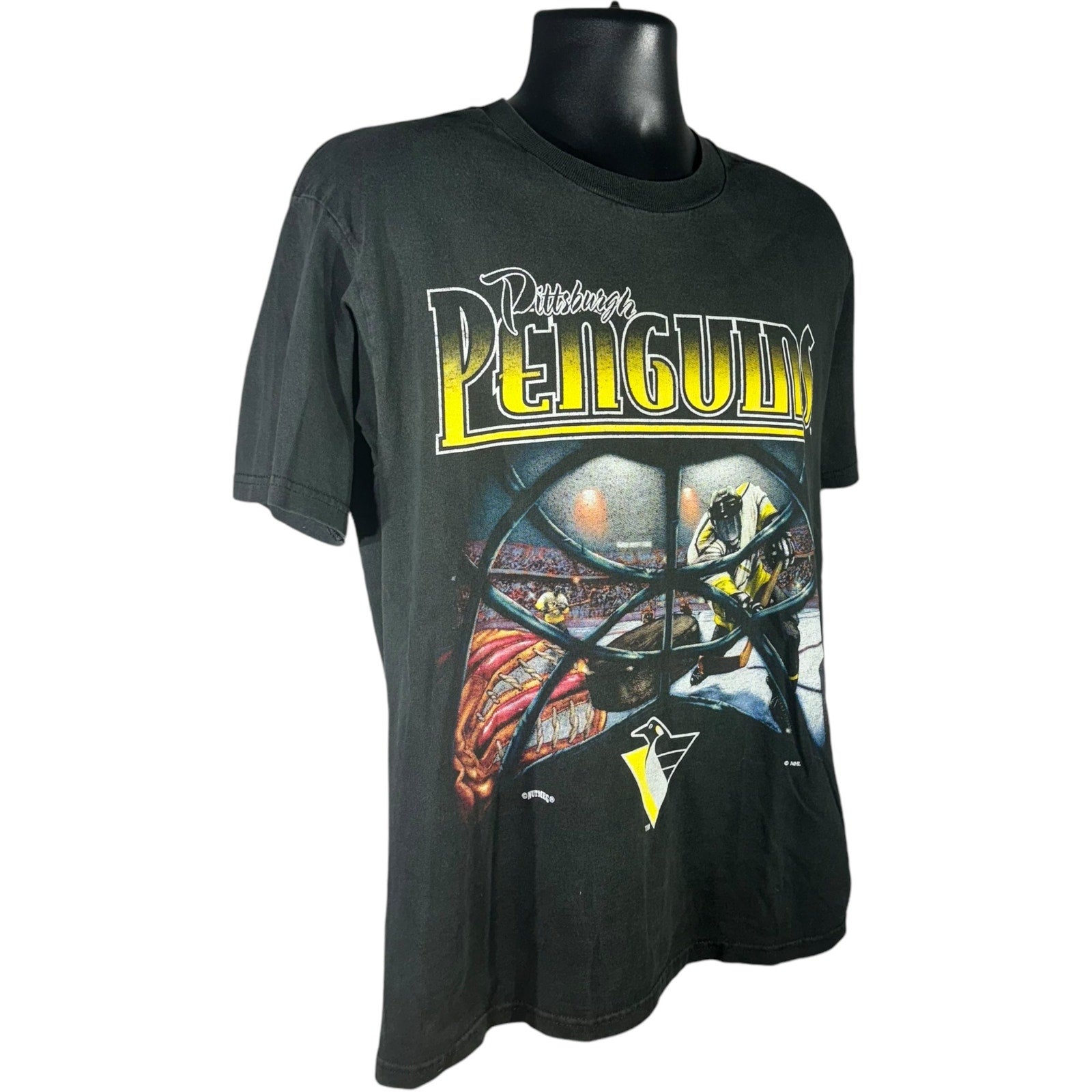 Vintage Pittsburgh Penguins Goalie Graphic Tee