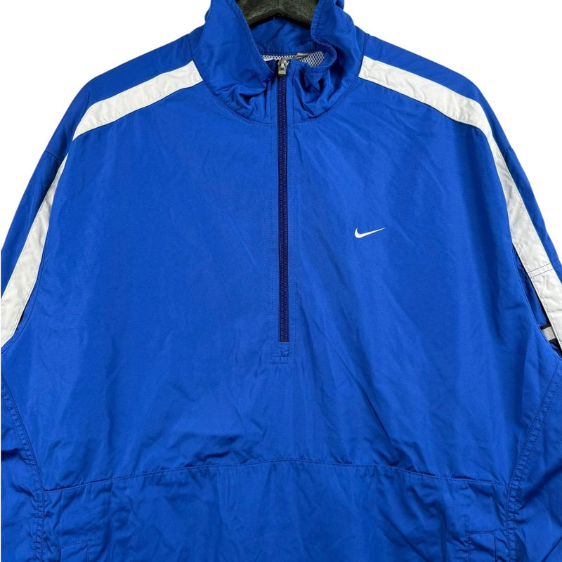 Vintage Nike Swoosh Chest Logo Quarter Zip Track Jacket