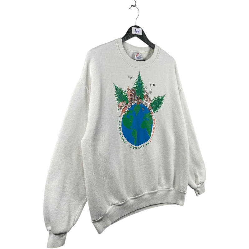 Vintage Earth Day in Levelgreen Crewneck