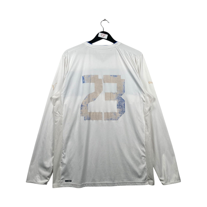 Vintage Italy Puma #23 Long Sleeve Soccer Jersey