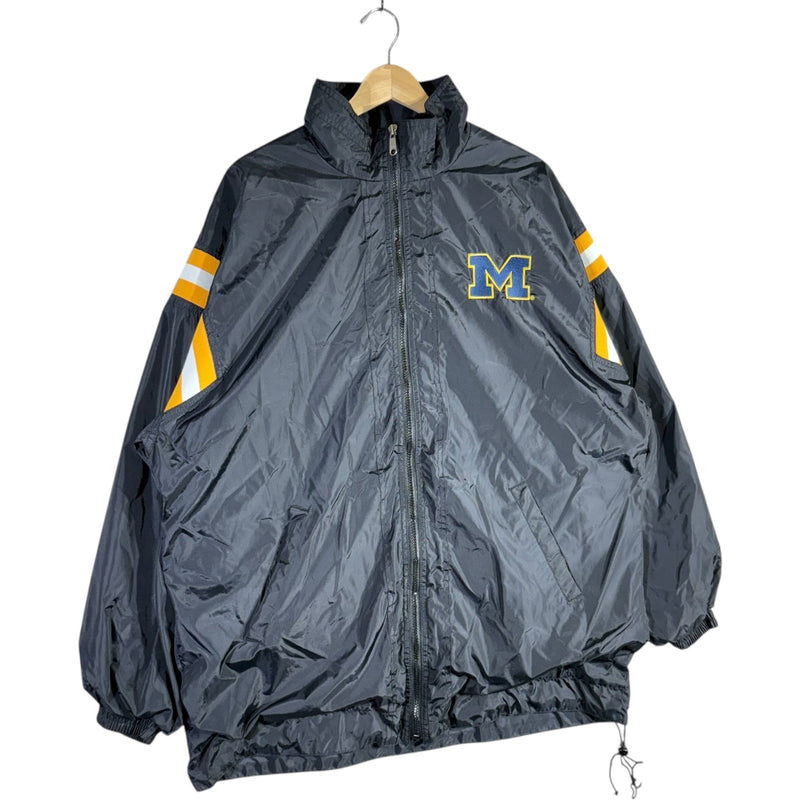 Vintage University Of Michigan Puffer Jacket