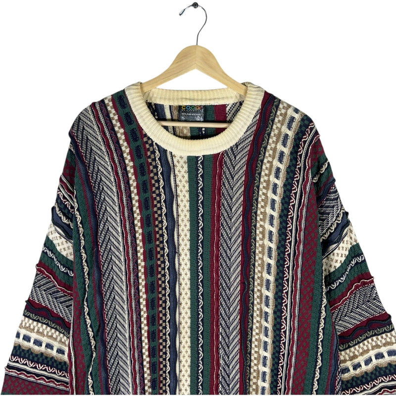 Vintage Coogi Wool 3D Knit Sweater