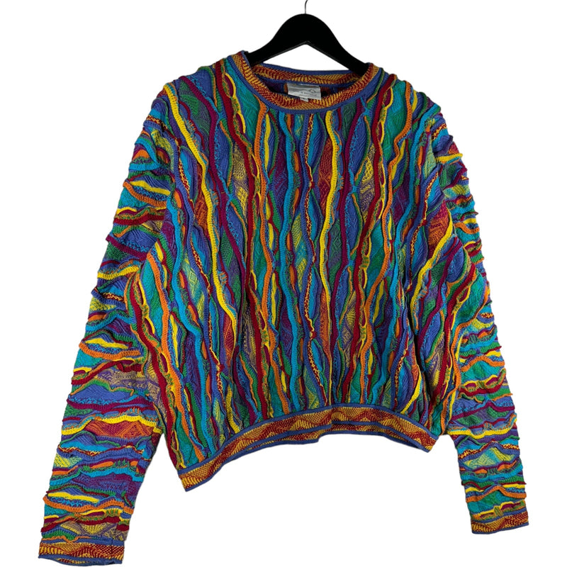 Vintage Coogi 3D Knit Sweater