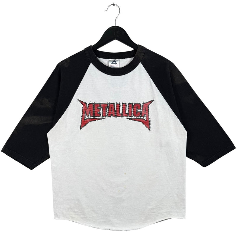 Vintage Metallica One Raglan 3/4 Sleeve T-Shirt