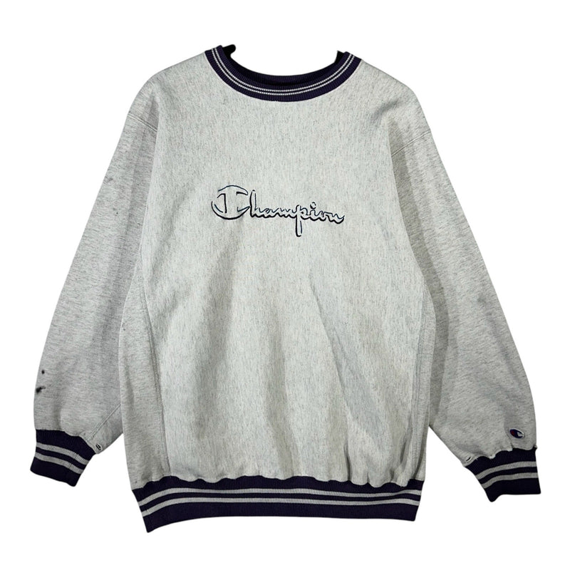 Vintage Champion Reverse Weave Spellout Crewneck