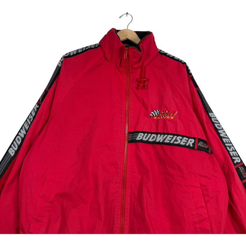 Vintage Pro Player Budweiser Bud Racing Windbreaker