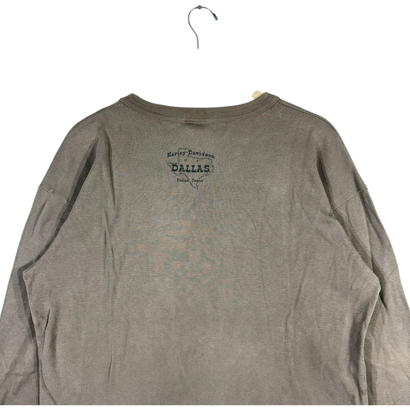 Vintage Harley Davidson Dallas "You Either Have One Or You Don't"  Long Sleeve