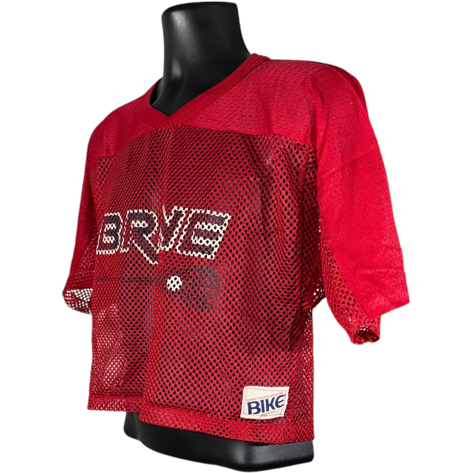 Vintage Brine Lacrosse Cropped Mesh Jersey