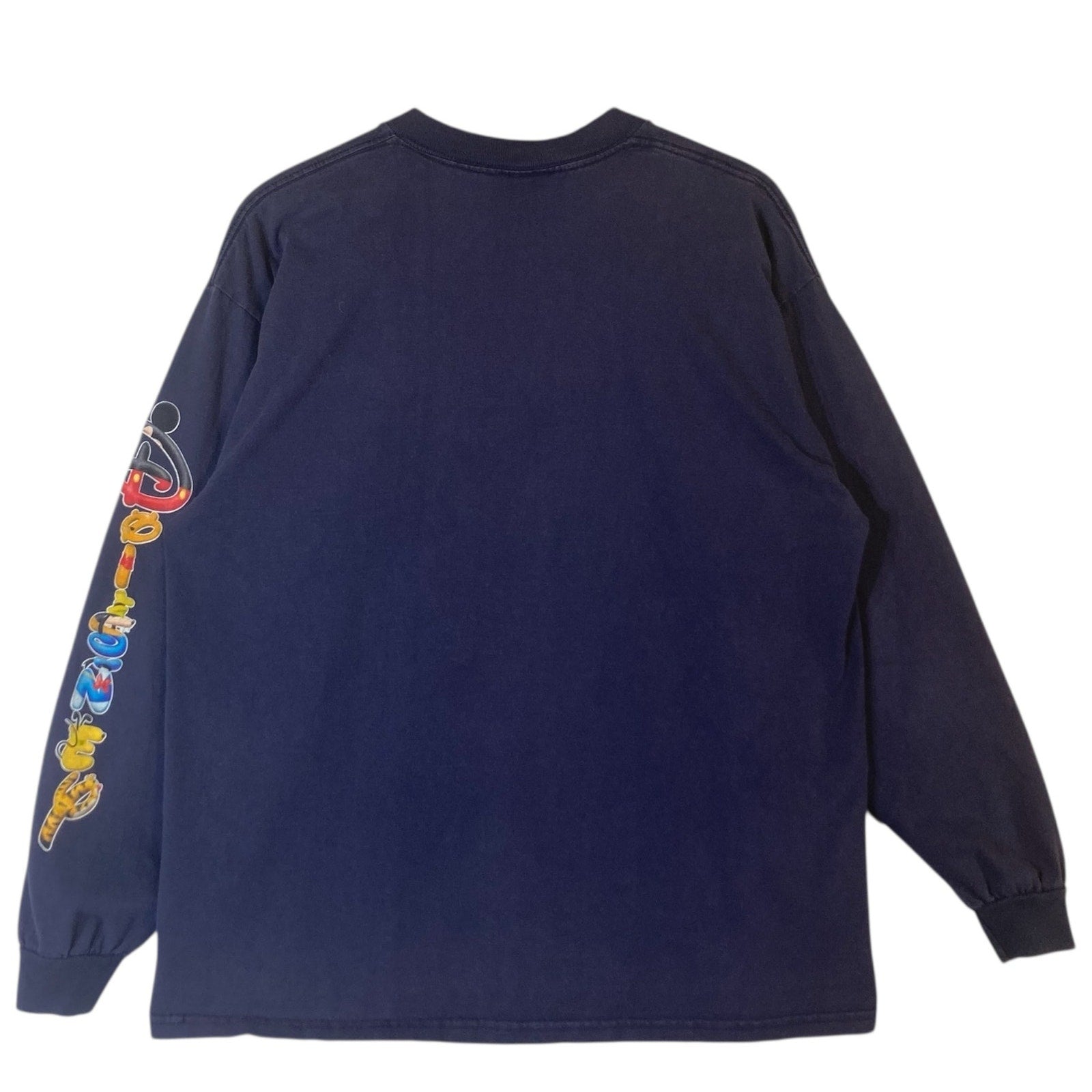 Vintage Disney Mini Logo Sleeve Spellout Long Sleeve