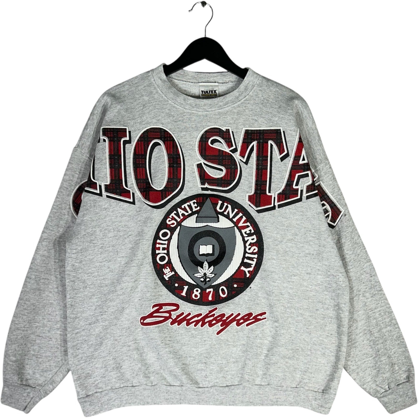 Vintage The Ohio State University Buckeyes Spellout Crewneck