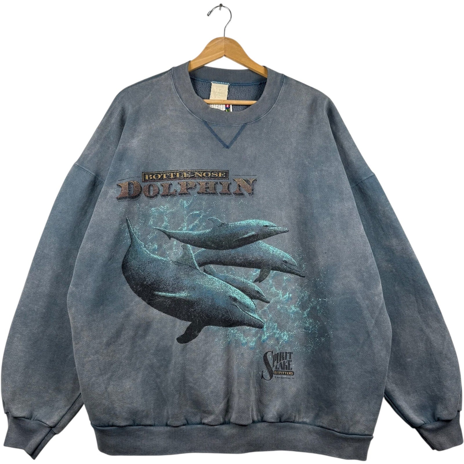 Vintage Bottle Nose Dolphin Crewneck