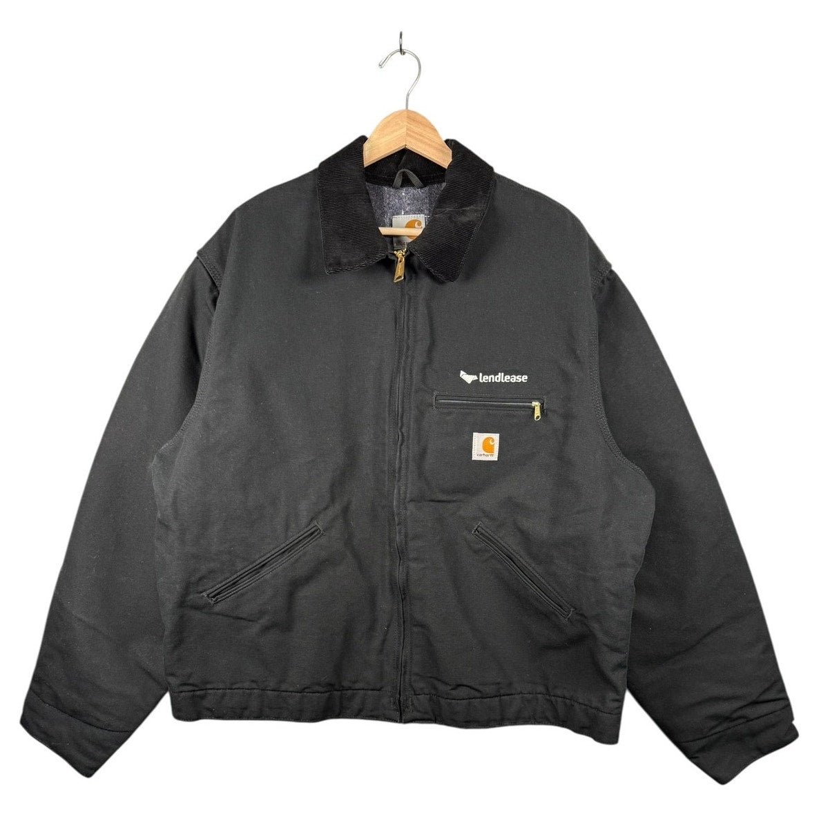 Vintage Carhartt Workwear Canvas Full Zip Jacket