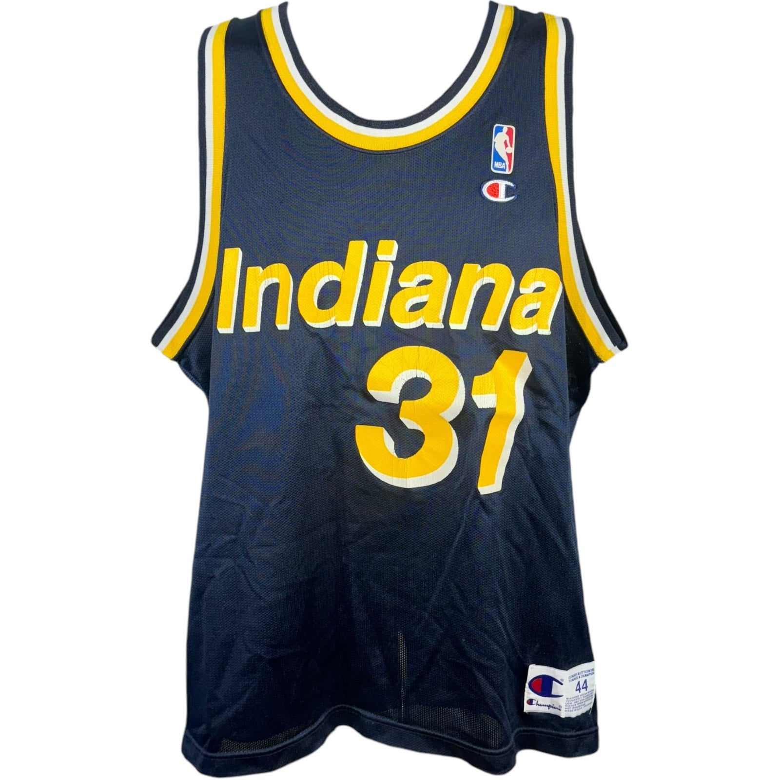 Vintage Champion Indiana Pacers Reggie Miller NBA Jersey