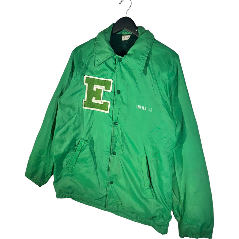 Vintage Edgewood College Drill Team Bomber Jacket