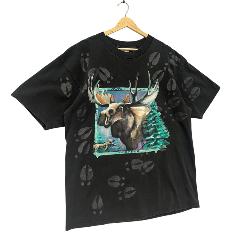 Vintage Moose AOP Nature Tee 90s