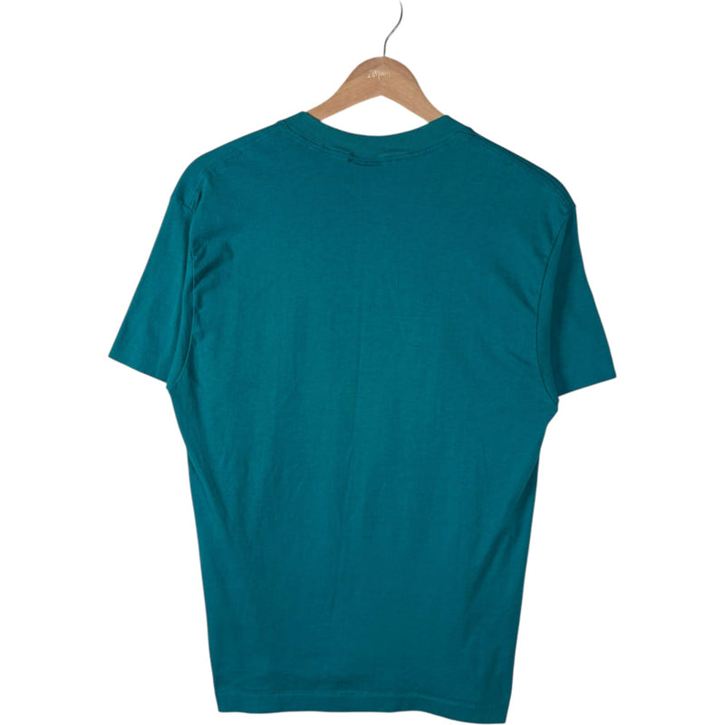 Vintage Miami Dolphins Spellout Helmet Graphic NFL Tee 90s