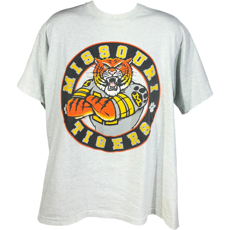 Vintage University of Missouri Tigers Football Tee