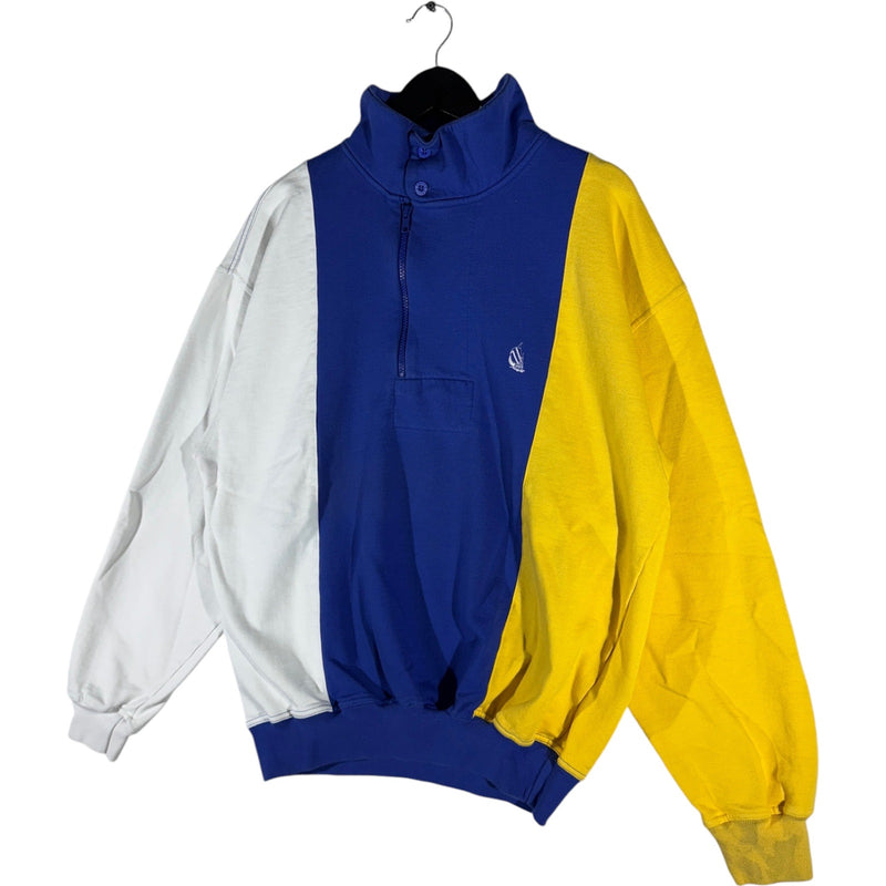 Vintage Nautica Colorblock Crewneck