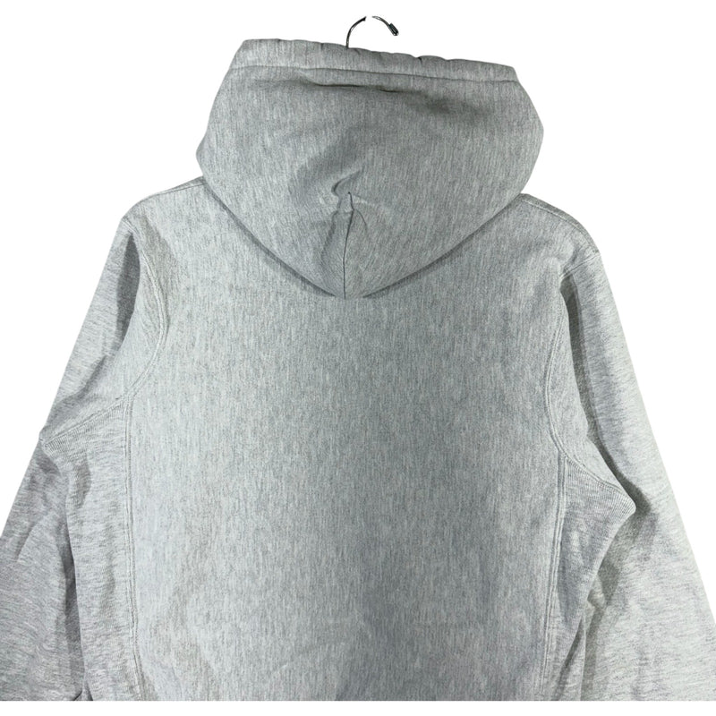 Vintage Stockton College Spellout Reverse Weave Hoodie