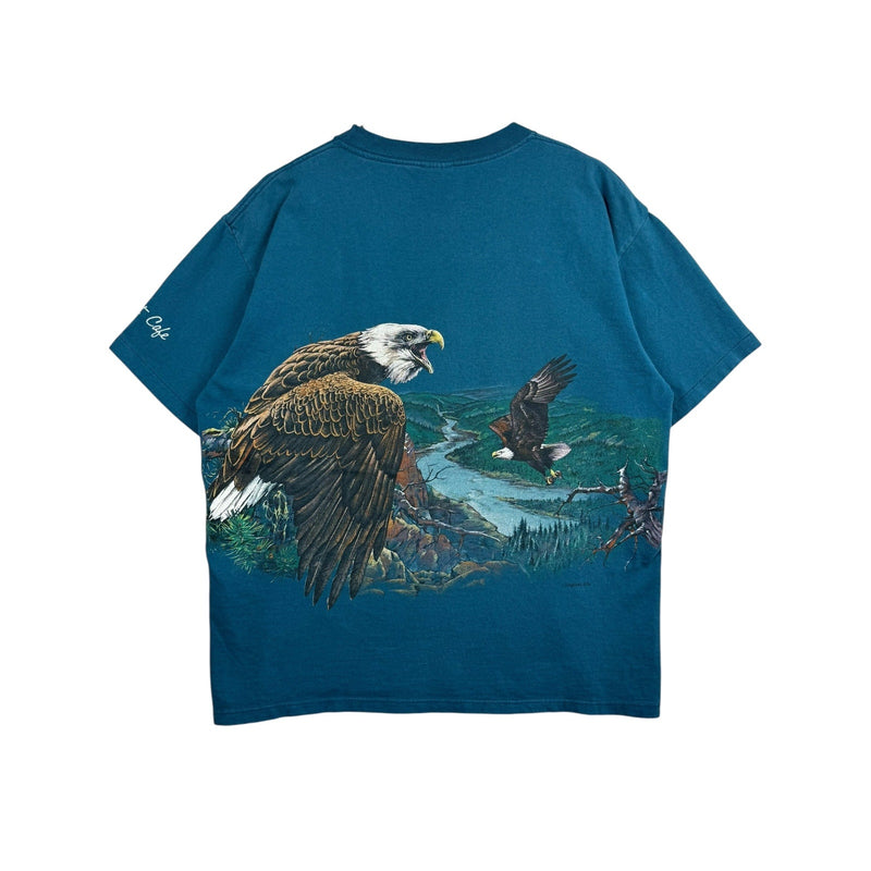 Vintage Bald Eagle Wildlife Nature Graphic T-Shirt
