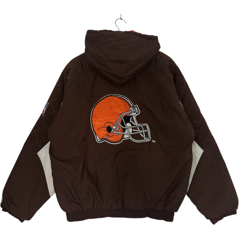 Vintage Starter Cleveland Browns Puffer Jacket