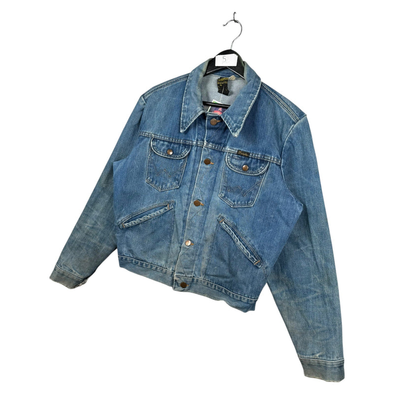 Vintage Women's Cropped Denim Jacket