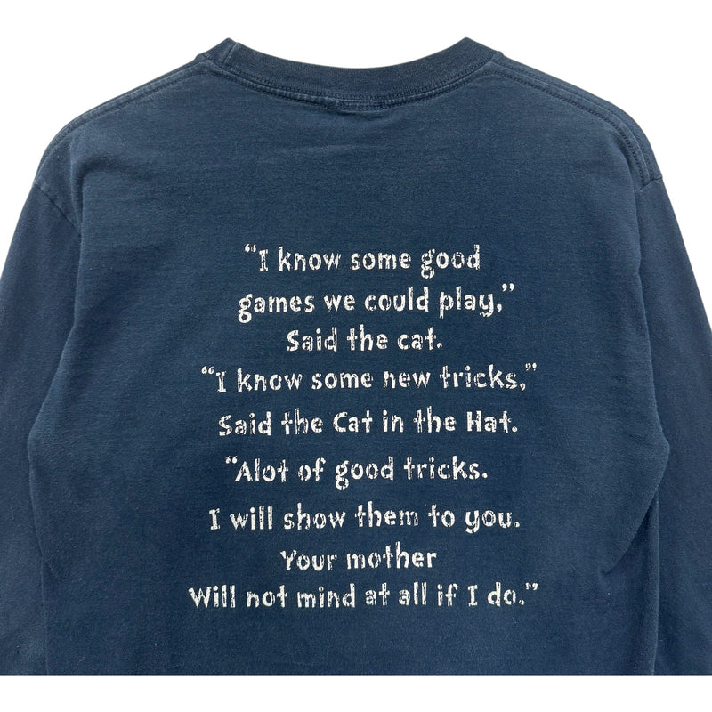 Vintage The Cat in the Hat Quote Long Sleeve