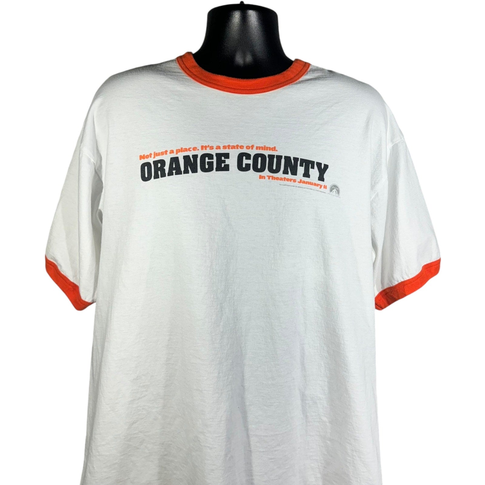 Vintage Orange County Movie Promo Ringer Tee