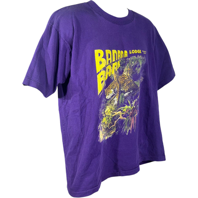 Vintage Banana Lodge Park Belize Souvenir Tee