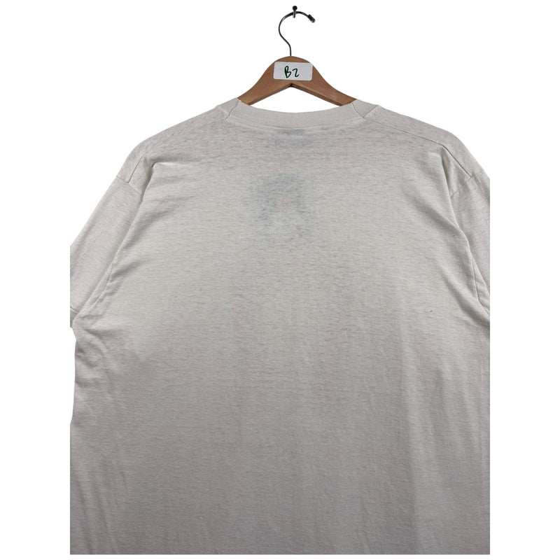 Vintage Fruit of the Loom Joy White T-Shirt